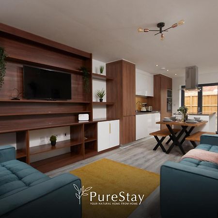 Stunning 5 Bed Manchester House With Parking By Purestay Short Lets & Serviced Accommodation Экстерьер фото
