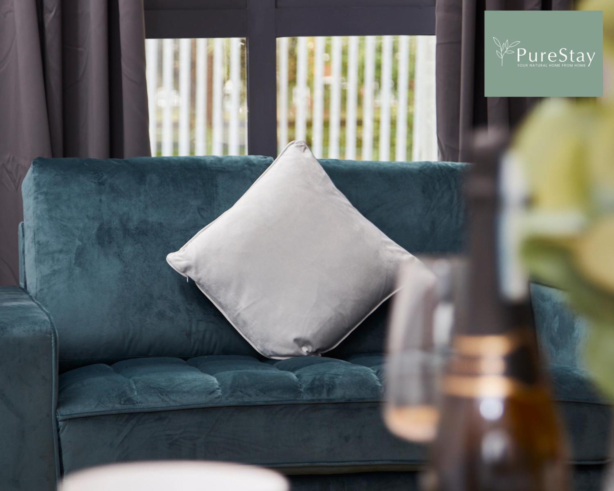 Stunning 5 Bed Manchester House With Parking By Purestay Short Lets & Serviced Accommodation Экстерьер фото