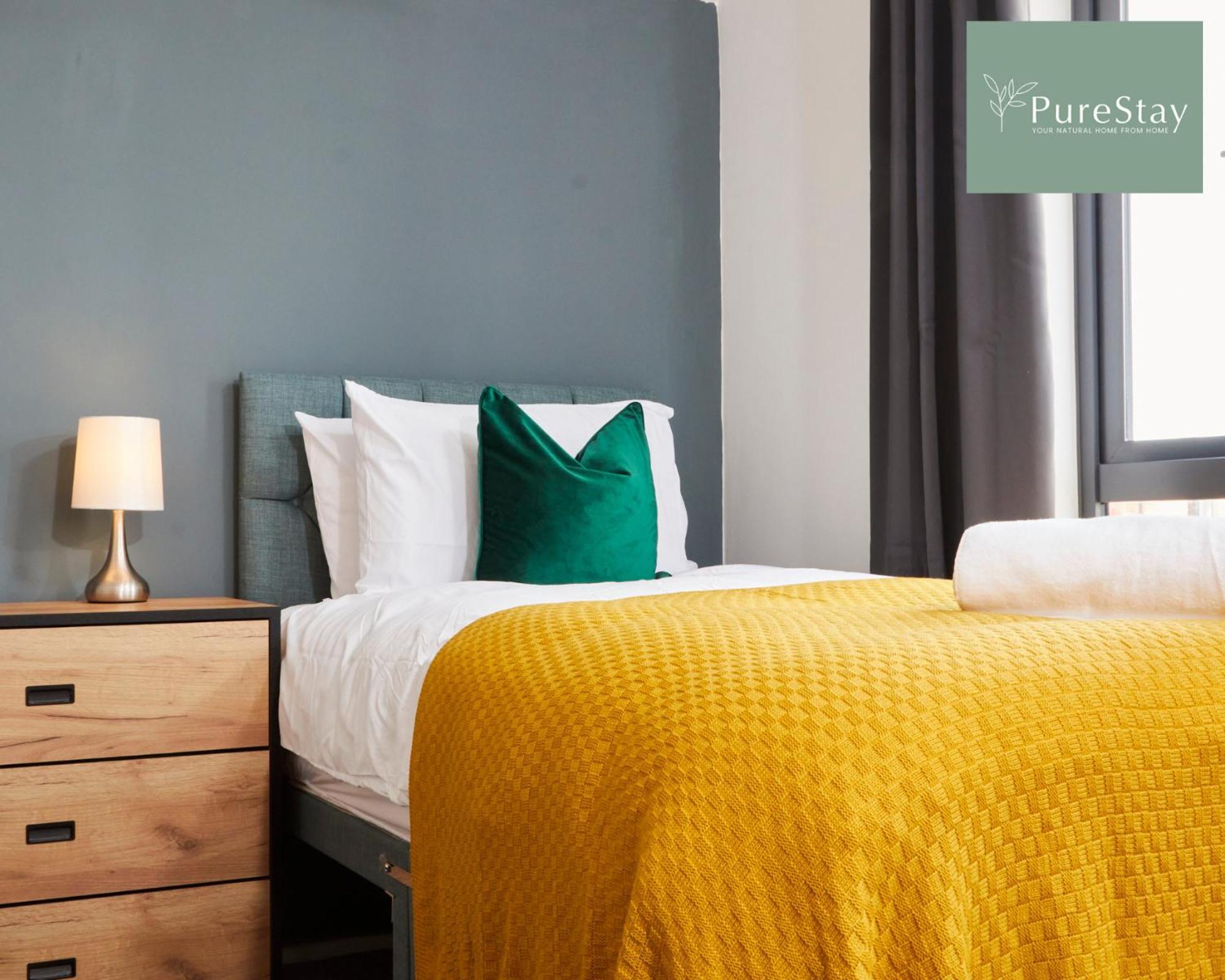 Stunning 5 Bed Manchester House With Parking By Purestay Short Lets & Serviced Accommodation Экстерьер фото