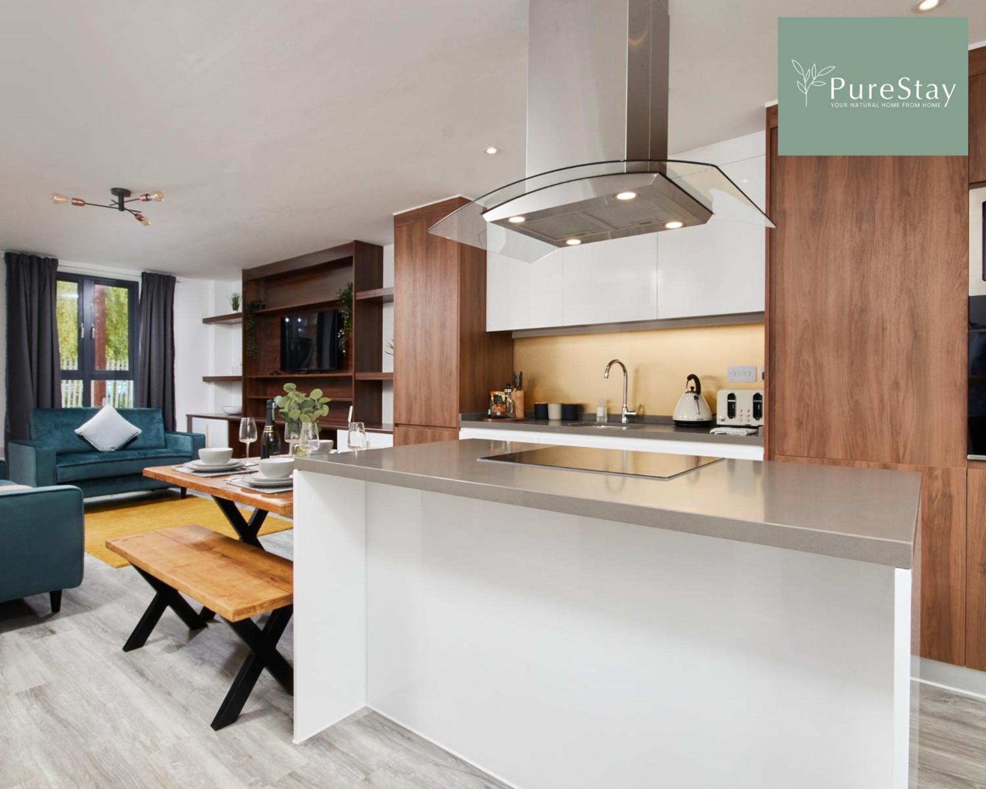 Stunning 5 Bed Manchester House With Parking By Purestay Short Lets & Serviced Accommodation Экстерьер фото