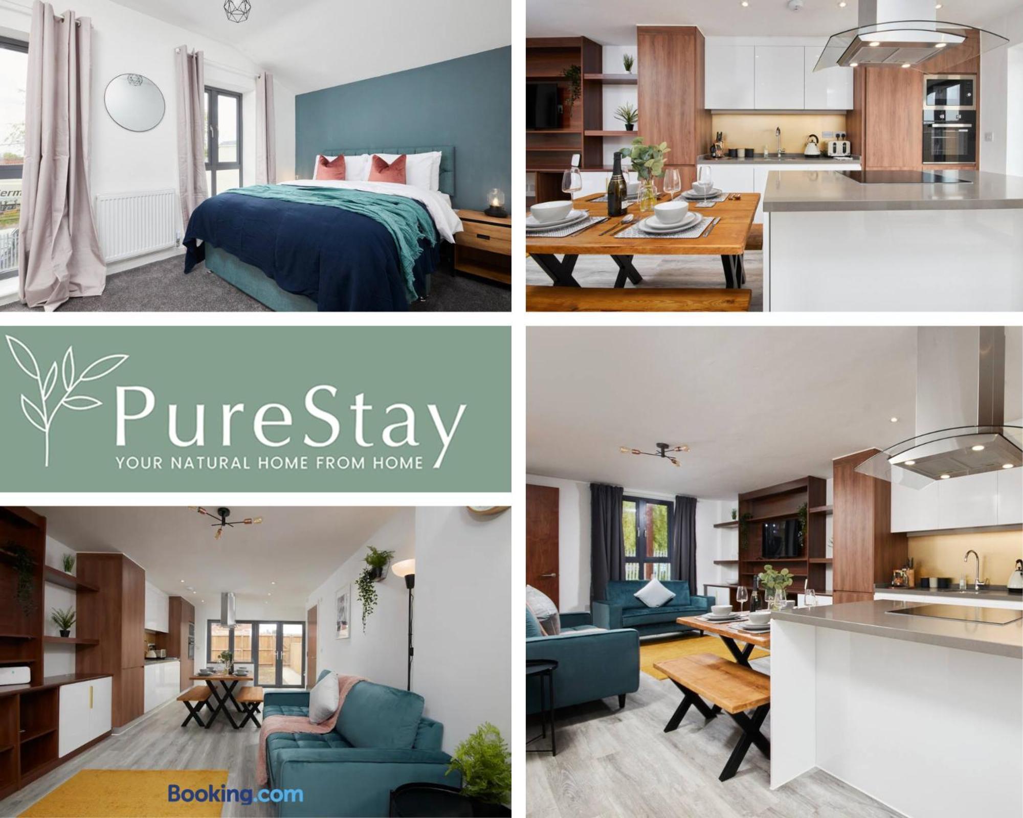 Stunning 5 Bed Manchester House With Parking By Purestay Short Lets & Serviced Accommodation Экстерьер фото