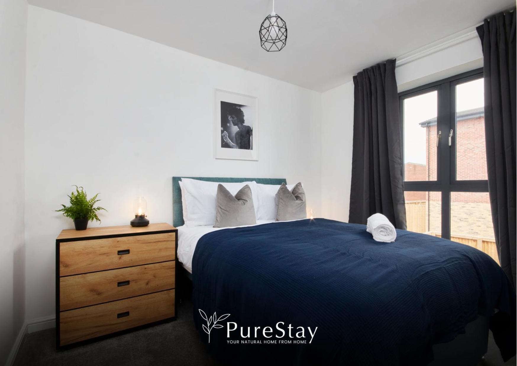 Stunning 5 Bed Manchester House With Parking By Purestay Short Lets & Serviced Accommodation Экстерьер фото